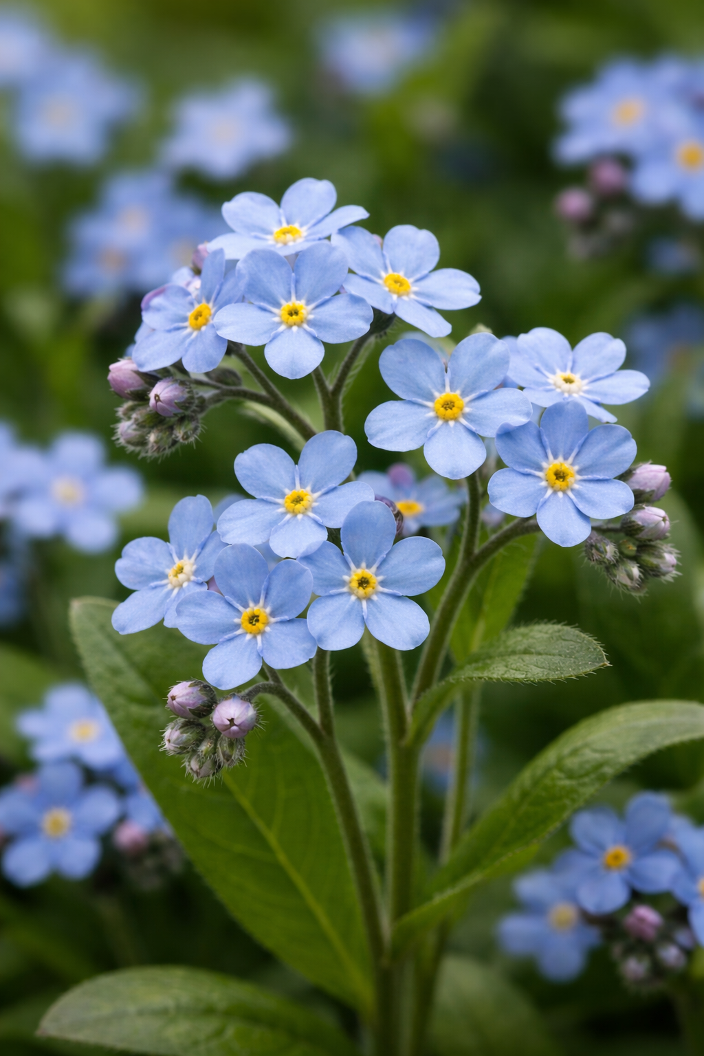 Alpine Forget-Me-Not in Alaska