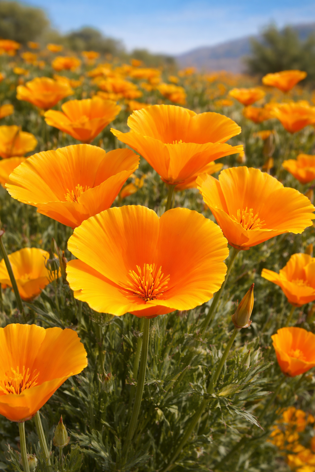 California Poppy in California