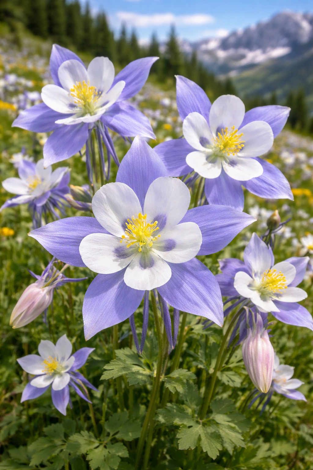 Rocky Mountain Columbine in Colorado