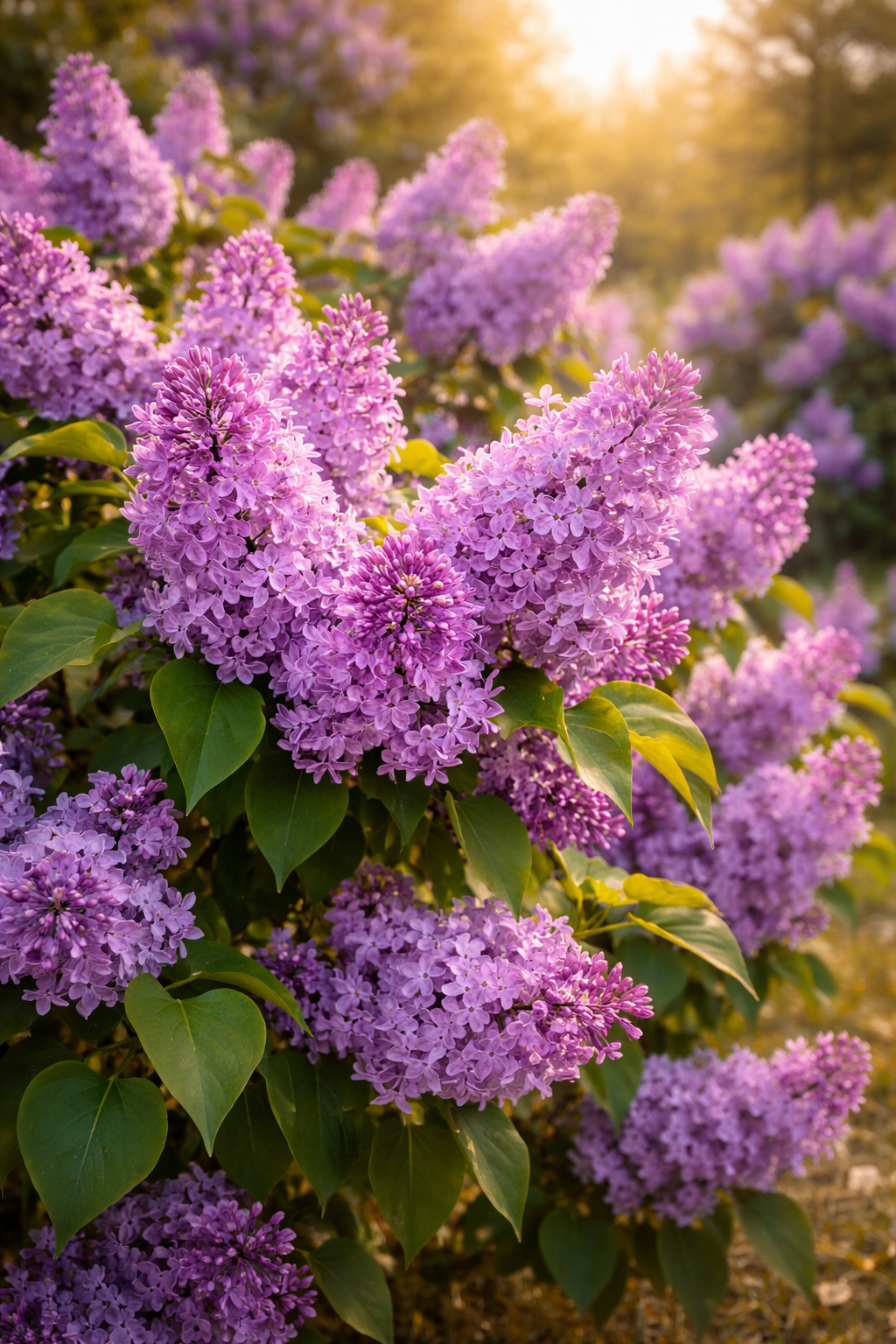 Purple Lilac in New Hampshire
