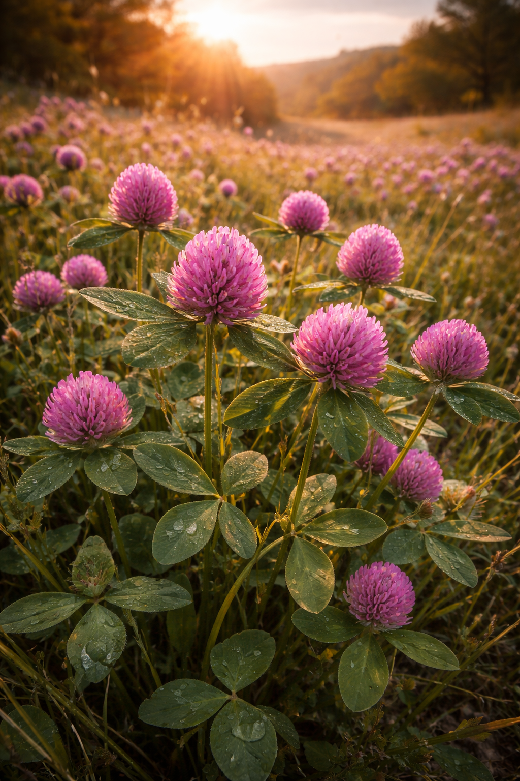 Red Clover in Vermont